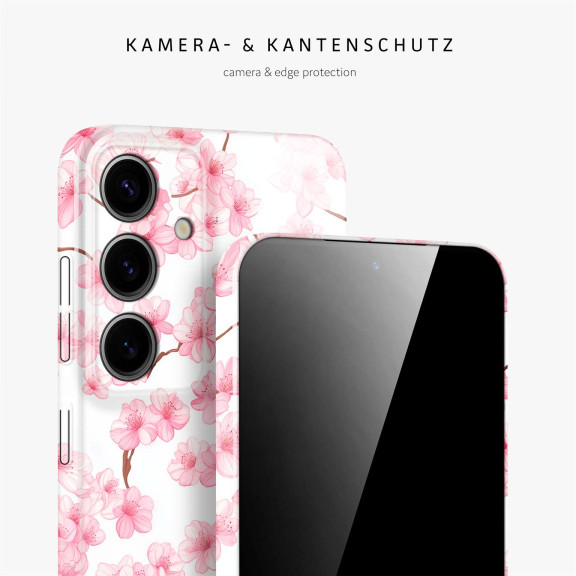ONEFLOW Flower Cover Samsung Galaxy S24 Blumen Muster – Weiteres Produktbild 2