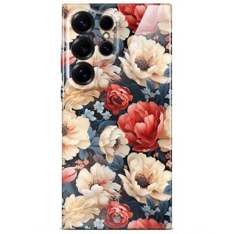 ONEFLOW Flower Cover Samsung Galaxy S25 Ultra Blumen Muster – Mystic Flora ONEFLOW Flower Cover Samsung Galaxy S25 Ultra Blumen Muster – Mystic Flora