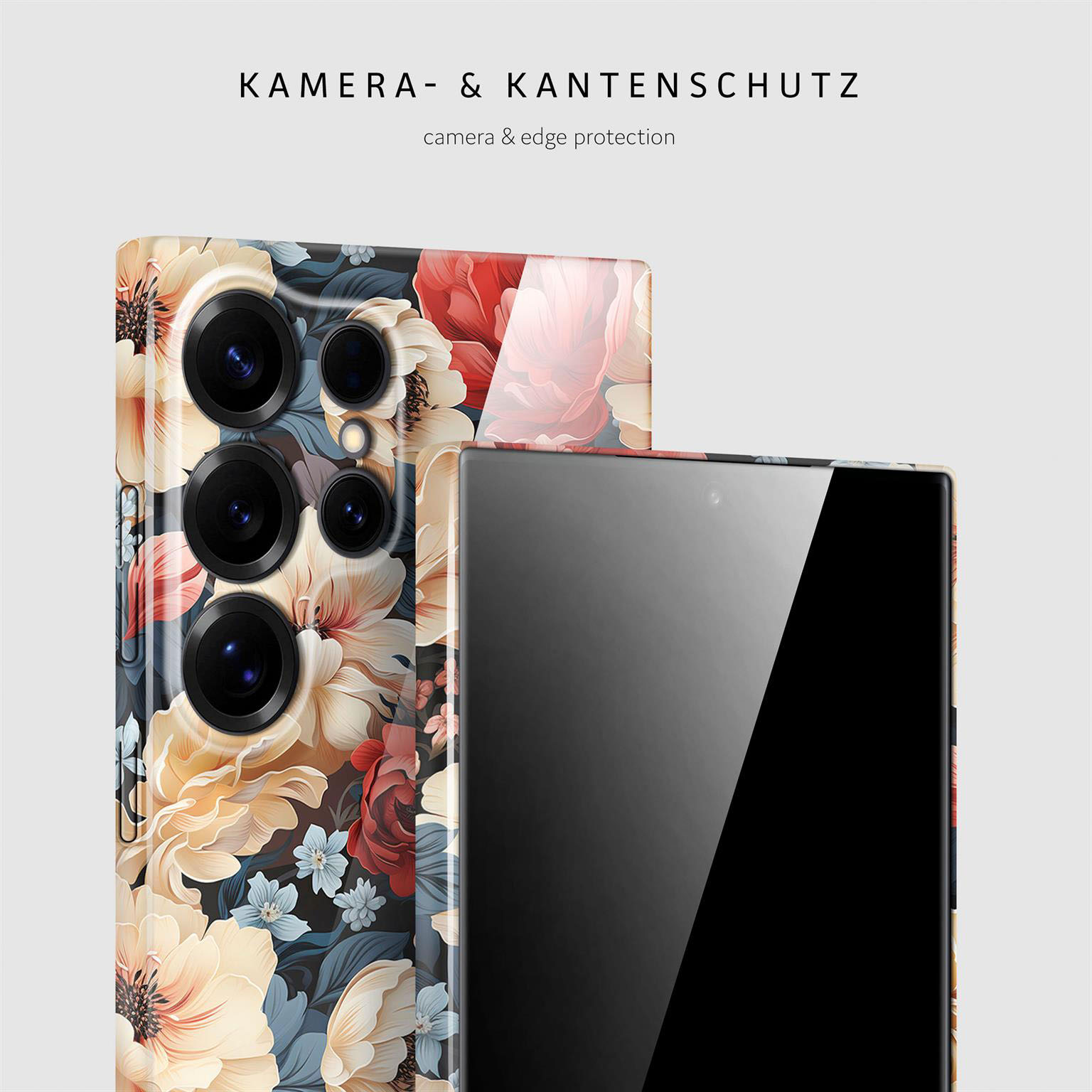 ONEFLOW Flower Cover Samsung Galaxy S25 Ultra Blumen Muster – Weiteres Produktbild 2 ONEFLOW Flower Cover Samsung Galaxy S25 Ultra Blumen Muster – Weiteres Produktbild 2