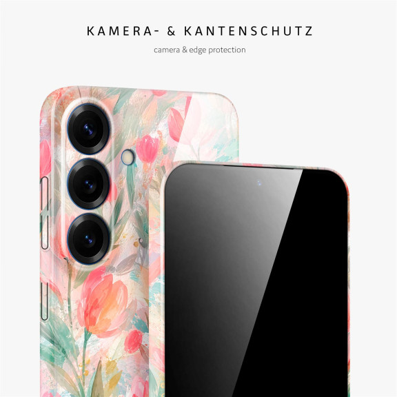 ONEFLOW Flower Cover Samsung Galaxy S25 Blumen Muster – Weiteres Produktbild 2