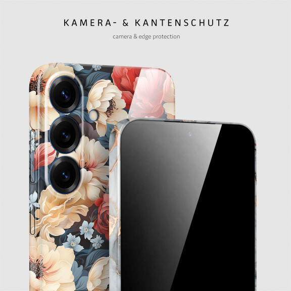 ONEFLOW Flower Cover Samsung Galaxy S25 Blumen Muster – Weiteres Produktbild 2 ONEFLOW Flower Cover Samsung Galaxy S25 Blumen Muster – Weiteres Produktbild 2