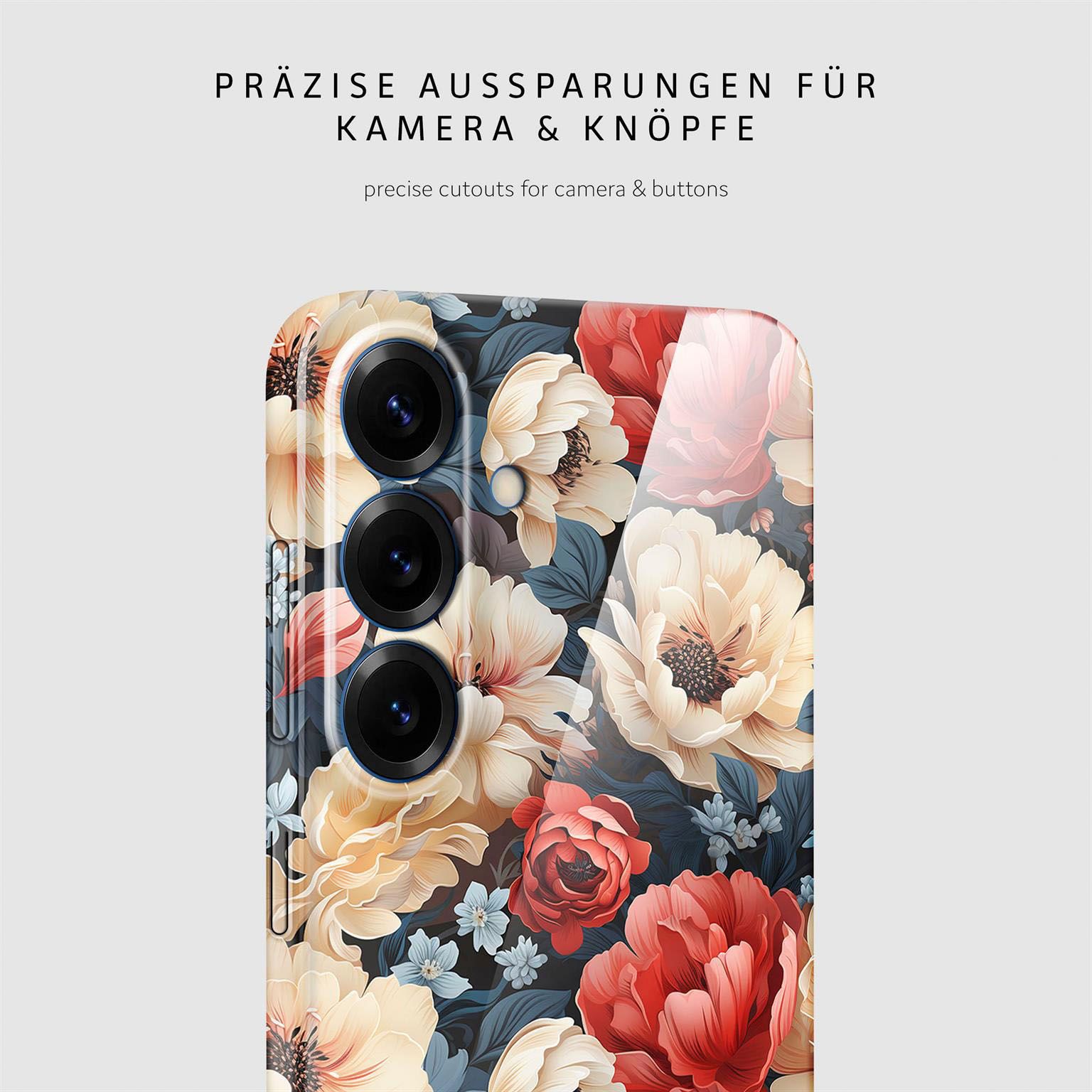 ONEFLOW Flower Cover Samsung Galaxy S25 Blumen Muster – Weiteres Produktbild 7 ONEFLOW Flower Cover Samsung Galaxy S25 Blumen Muster – Weiteres Produktbild 7