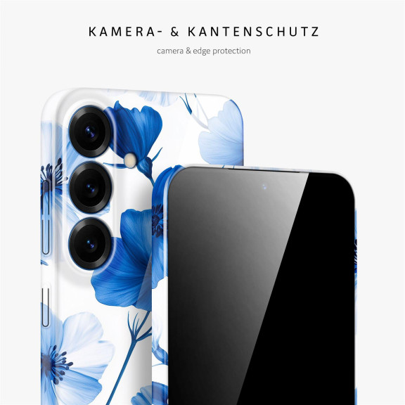 ONEFLOW Flower Cover Samsung Galaxy S25 Blumen Muster – Weiteres Produktbild 2