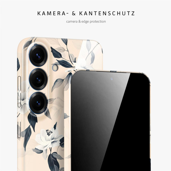 ONEFLOW Flower Cover Samsung Galaxy S25 Blumen Muster – Weiteres Produktbild 2