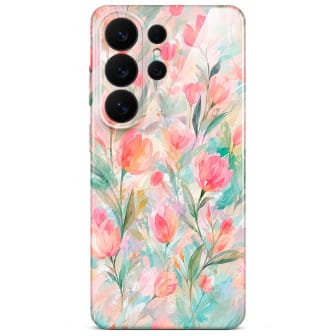 ONEFLOW Flower Cover Samsung Galaxy S26 Ultra Blumen Muster – Tulip Sorbet ONEFLOW Flower Cover Samsung Galaxy S26 Ultra Blumen Muster – Tulip Sorbet