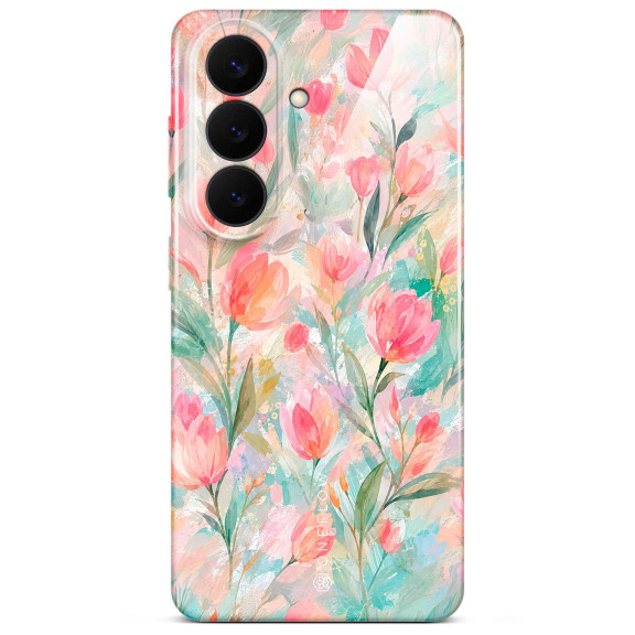 ONEFLOW Flower Cover Samsung Galaxy S26 Blumen Muster – Weiteres Produktbild 1