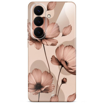 ONEFLOW Flower Cover Samsung Galaxy S26 Blumen Muster – Café Couture