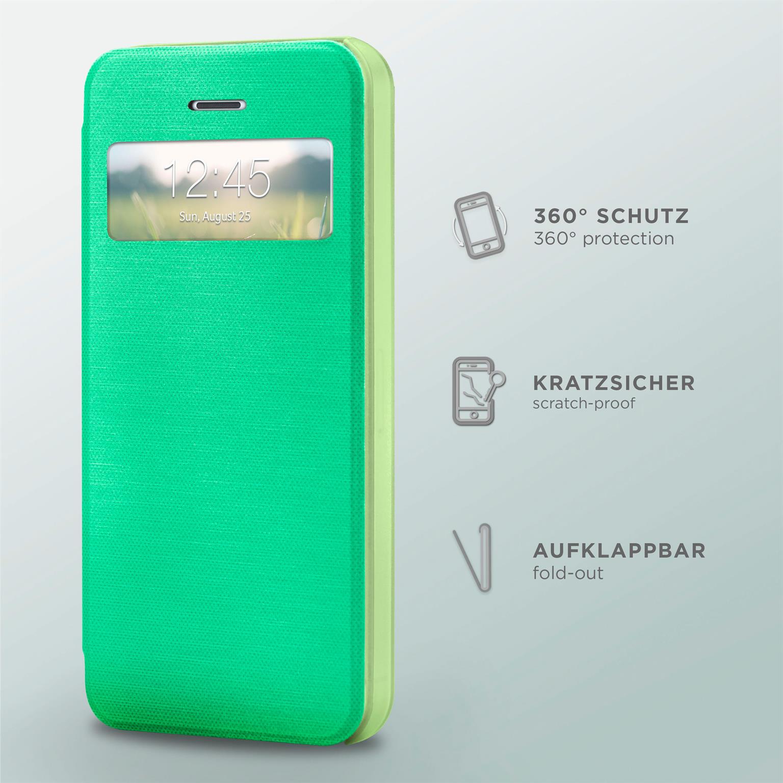 moex Focus Case für iPhone 5s – Klapphülle mit Sichtfenster – Handytasche mit Rundumschutz – Weiteres Produktbild 2 moex Focus Case für iPhone 5s – Klapphülle mit Sichtfenster – Handytasche mit Rundumschutz – Weiteres Produktbild 2