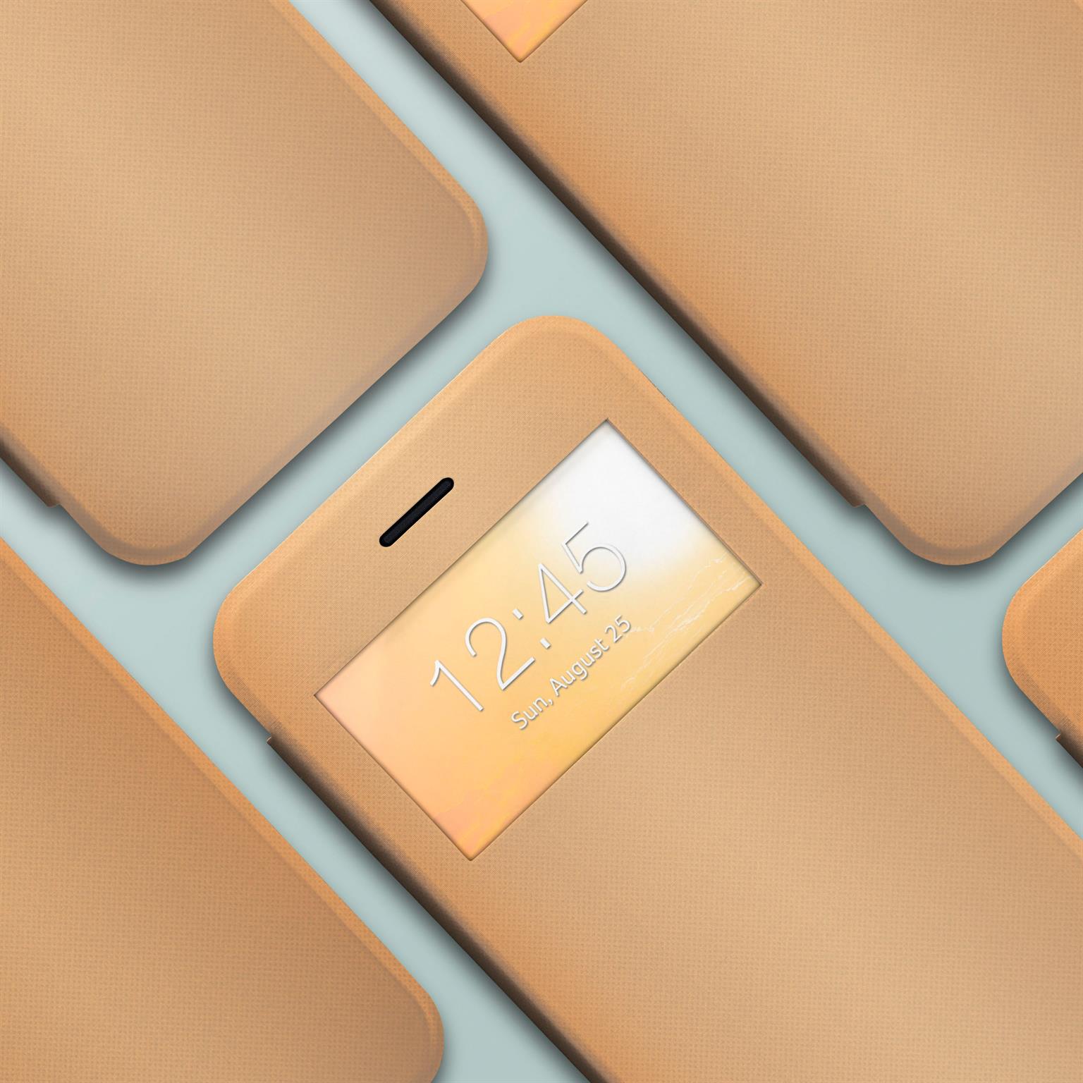 moex Focus Case für iPhone 6 – Klapphülle mit Sichtfenster – Handytasche mit Rundumschutz – Weiteres Produktbild 5