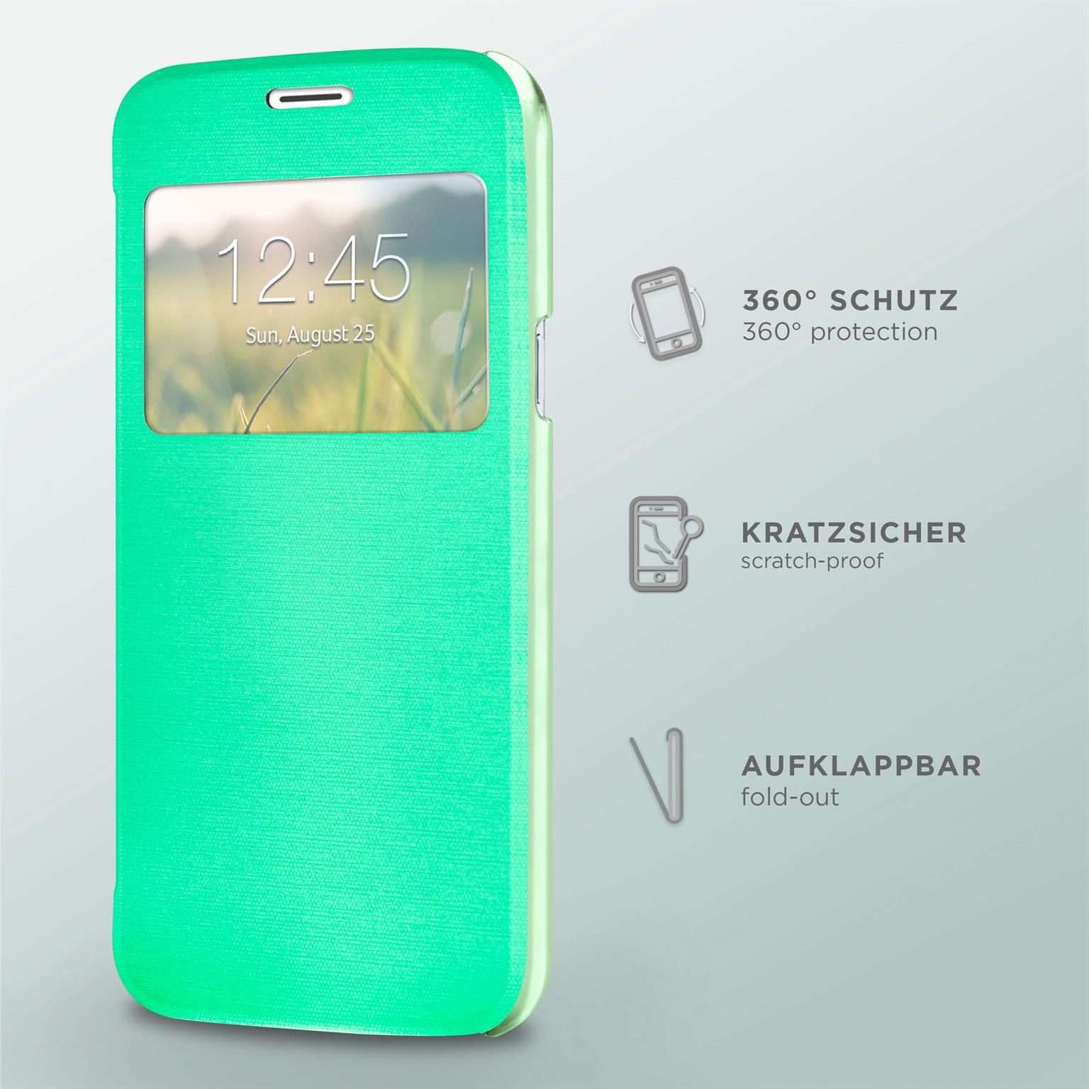 moex Focus Case für iPhone 6 – Klapphülle mit Sichtfenster – Handytasche mit Rundumschutz – Weiteres Produktbild 1