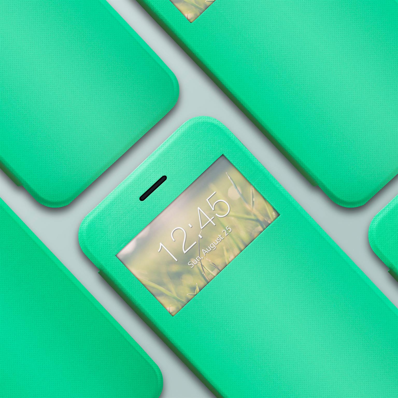 moex Focus Case für iPhone 6 – Klapphülle mit Sichtfenster – Handytasche mit Rundumschutz – Weiteres Produktbild 5