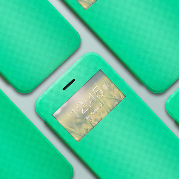 moex Focus Case für iPhone 6 – Klapphülle mit Sichtfenster – Handytasche mit Rundumschutz – Weiteres Produktbild 6