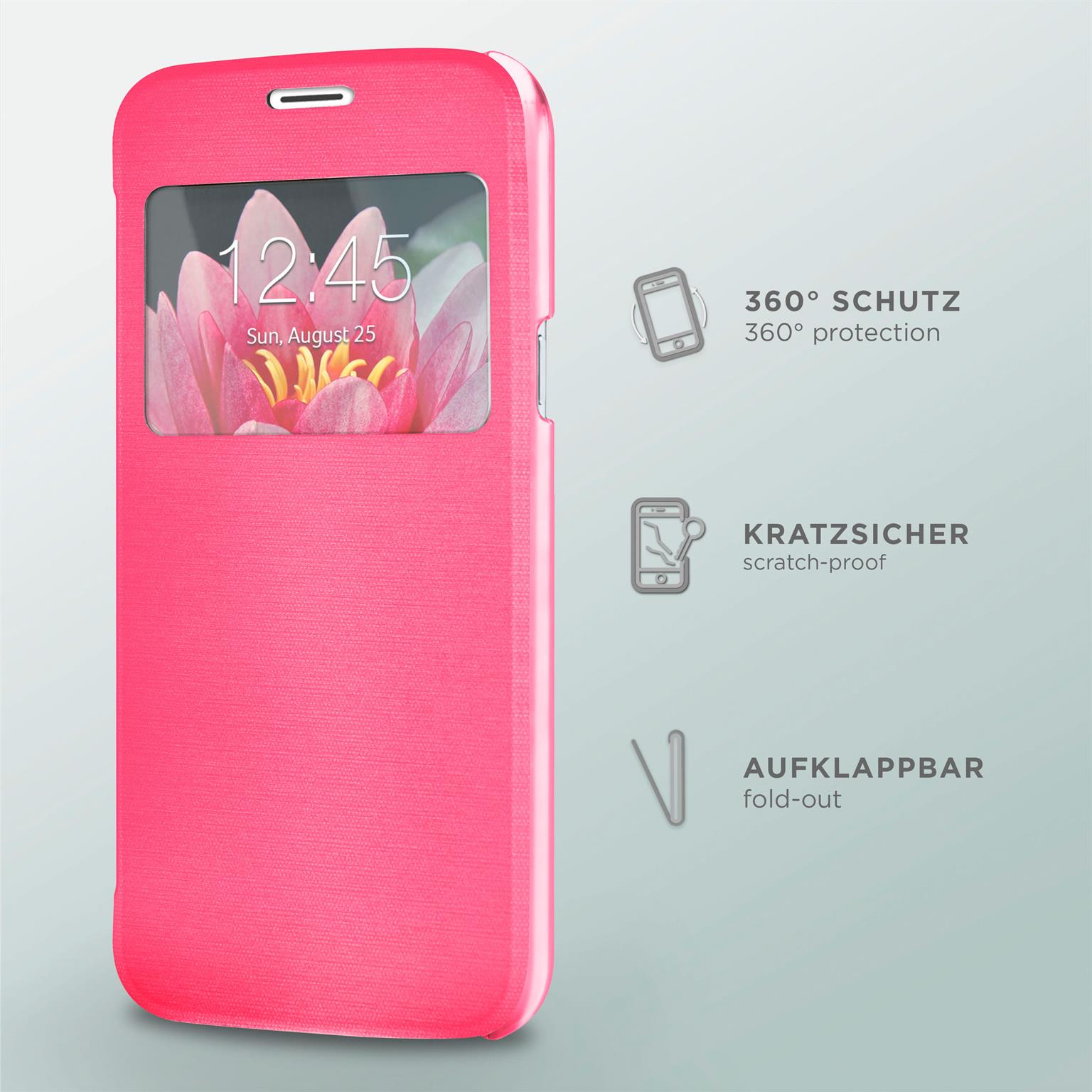 moex Focus Case für iPhone 7 Plus – Klapphülle mit Sichtfenster – Handytasche mit Rundumschutz – Weiteres Produktbild 2 moex Focus Case für iPhone 7 Plus – Klapphülle mit Sichtfenster – Handytasche mit Rundumschutz – Weiteres Produktbild 2