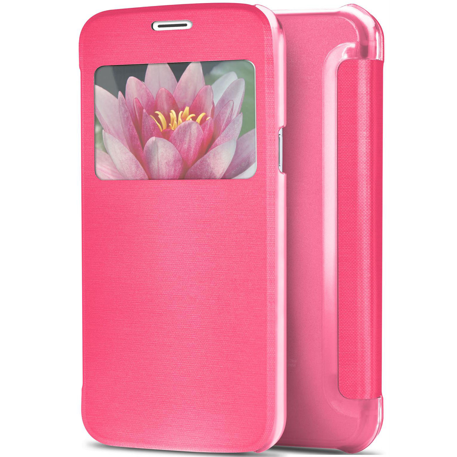 moex Focus Case für iPhone 8 Plus – Klapphülle mit Sichtfenster – Handytasche mit Rundumschutz – Weiteres Produktbild 1