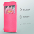 moex Focus Case für iPhone 8 Plus – Klapphülle mit Sichtfenster – Handytasche mit Rundumschutz – Weiteres Produktbild 2