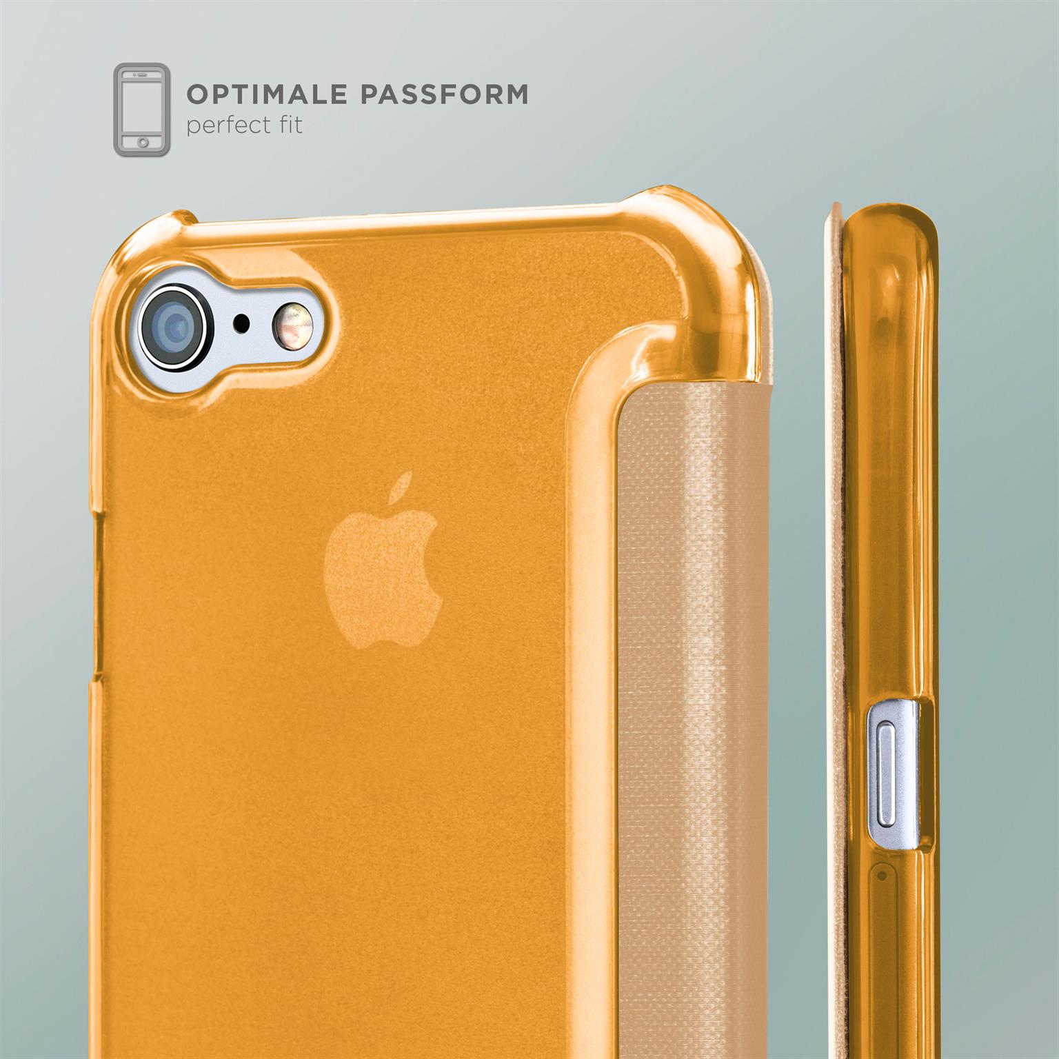 moex Focus Case für iPhone 8 – Klapphülle mit Sichtfenster – Handytasche mit Rundumschutz – Weiteres Produktbild 5