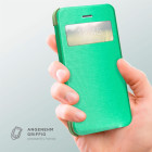 moex Focus Case für iPhone SE (2016) – Klapphülle mit Sichtfenster – Handytasche mit Rundumschutz – Produktbild 3