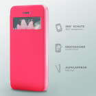 moex Focus Case für iPhone SE (2016) – Klapphülle mit Sichtfenster – Handytasche mit Rundumschutz – Produktbild 2