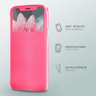 moex Focus Case für iPhone X – Klapphülle mit Sichtfenster – Handytasche mit Rundumschutz – Weiteres Produktbild 2