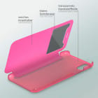 moex Focus Case für iPhone X – Klapphülle mit Sichtfenster – Handytasche mit Rundumschutz – Produktbild 4