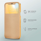 moex Focus Case für iPhone XS – Klapphülle mit Sichtfenster – Handytasche mit Rundumschutz – Produktbild 2