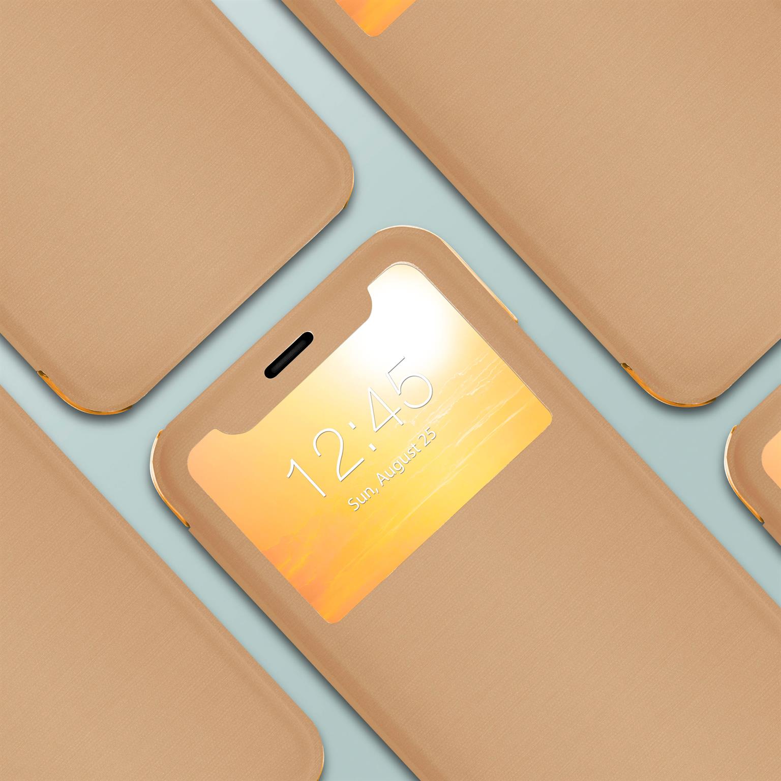 moex Focus Case für iPhone XS – Klapphülle mit Sichtfenster – Handytasche mit Rundumschutz – Weiteres Produktbild 6 moex Focus Case für iPhone XS – Klapphülle mit Sichtfenster – Handytasche mit Rundumschutz – Weiteres Produktbild 6