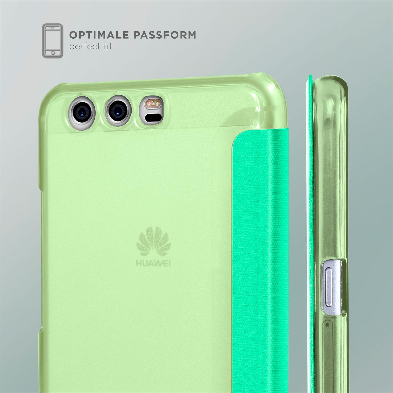moex Focus Case für Huawei P10 – Klapphülle mit Sichtfenster – Handytasche mit Rundumschutz – Weiteres Produktbild 4