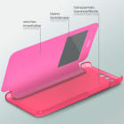 moex Focus Case für Huawei P10 – Klapphülle mit Sichtfenster – Handytasche mit Rundumschutz – Produktbild 4