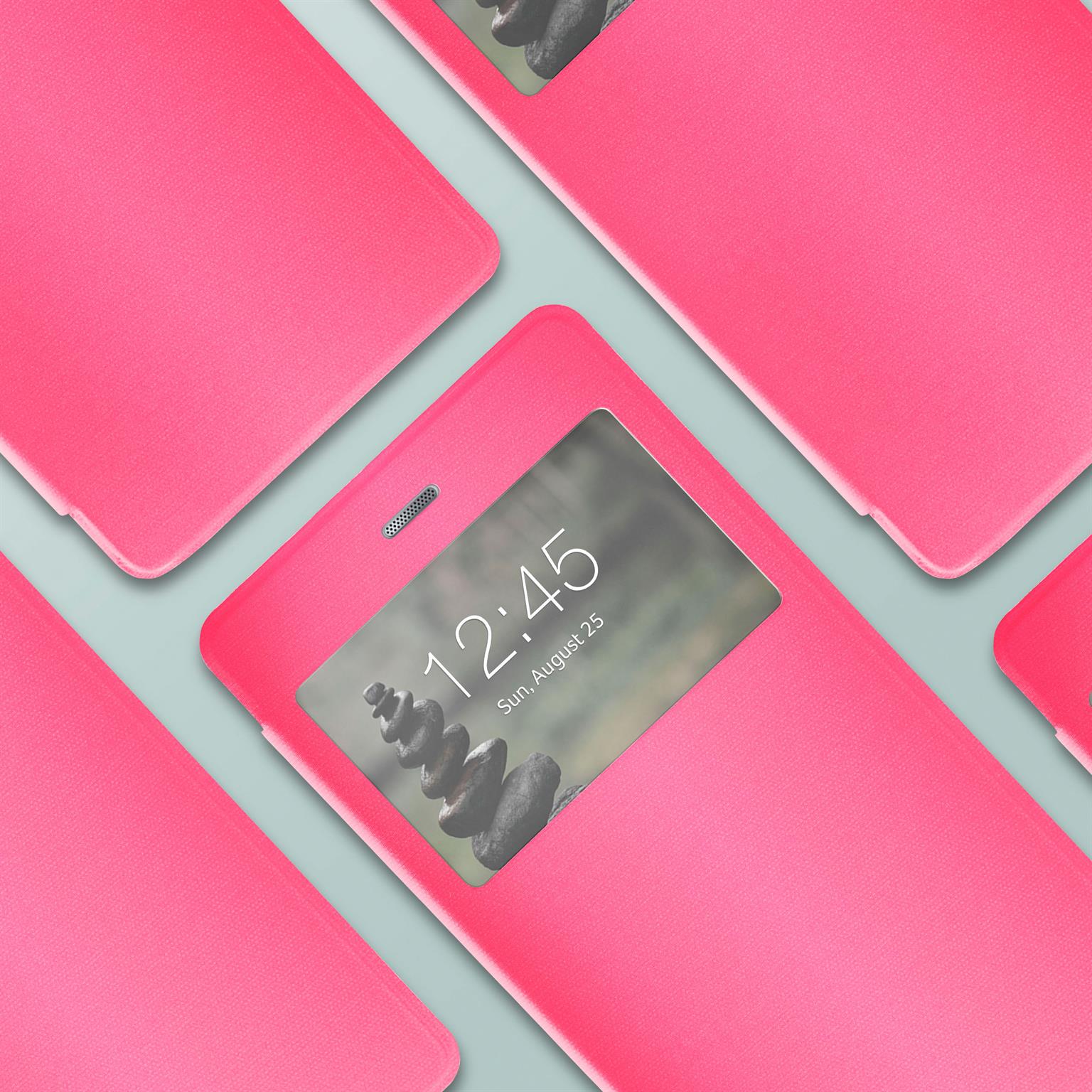 moex Focus Case für Huawei P10 – Klapphülle mit Sichtfenster – Handytasche mit Rundumschutz – Weiteres Produktbild 6 moex Focus Case für Huawei P10 – Klapphülle mit Sichtfenster – Handytasche mit Rundumschutz – Weiteres Produktbild 6