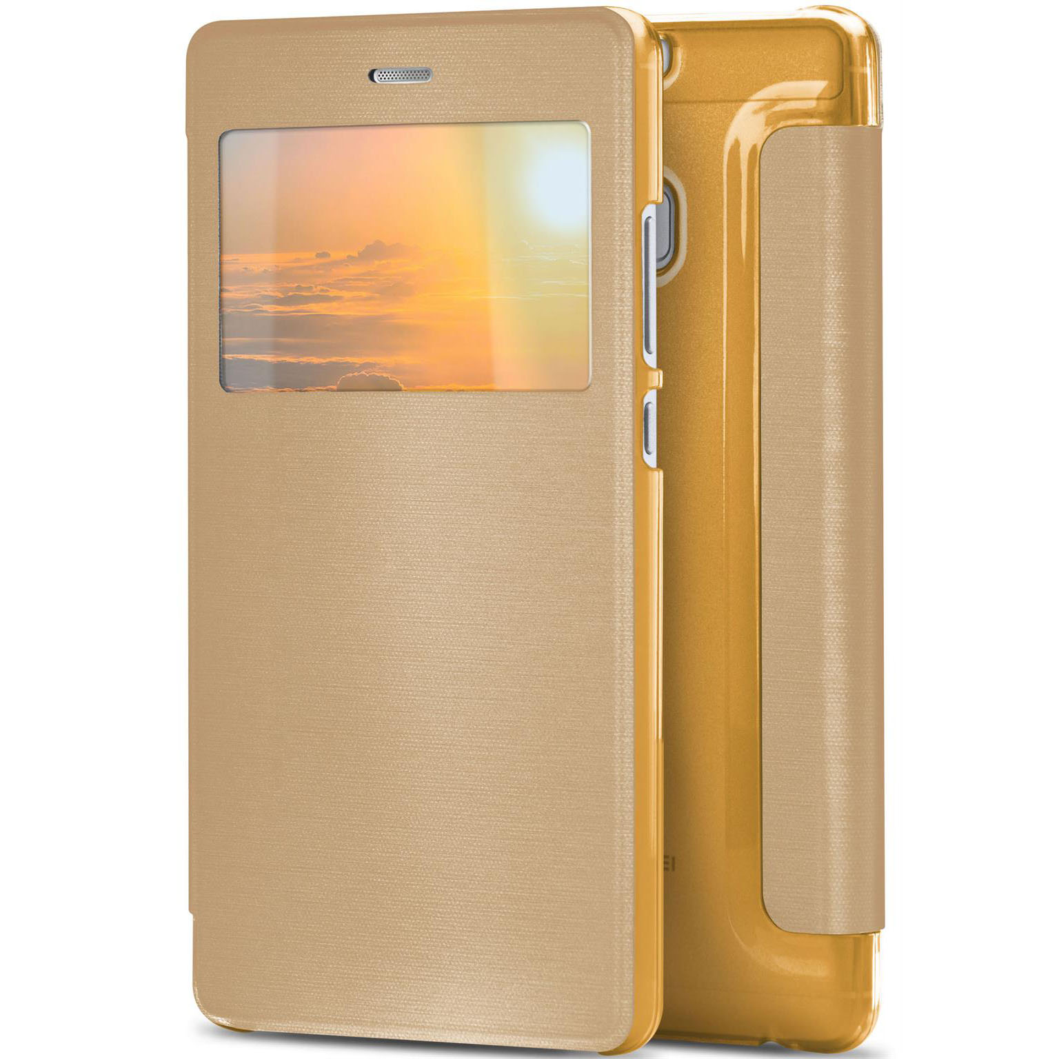 moex Focus Case für Huawei P9 – Klapphülle mit Sichtfenster – Handytasche mit Rundumschutz – Weiteres Produktbild 1 moex Focus Case für Huawei P9 – Klapphülle mit Sichtfenster – Handytasche mit Rundumschutz – Weiteres Produktbild 1