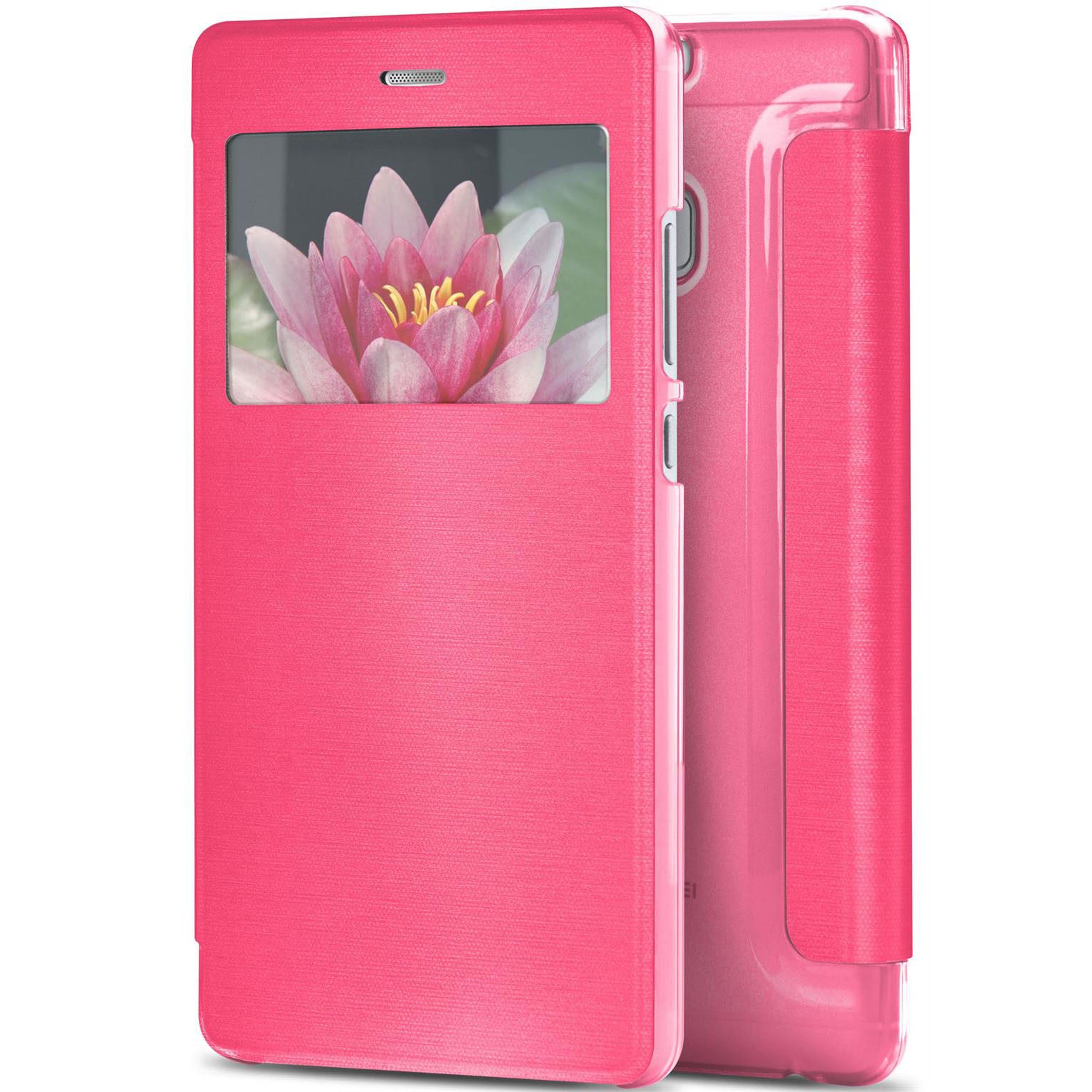 moex Focus Case für Huawei P9 – Klapphülle mit Sichtfenster – Handytasche mit Rundumschutz – Weiteres Produktbild 1 moex Focus Case für Huawei P9 – Klapphülle mit Sichtfenster – Handytasche mit Rundumschutz – Weiteres Produktbild 1