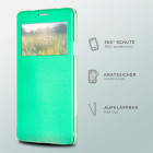 moex Focus Case für Samsung Galaxy A5 (2015) – Klapphülle mit Sichtfenster – Handytasche mit Rundumschutz – Weiteres Produktbild 2