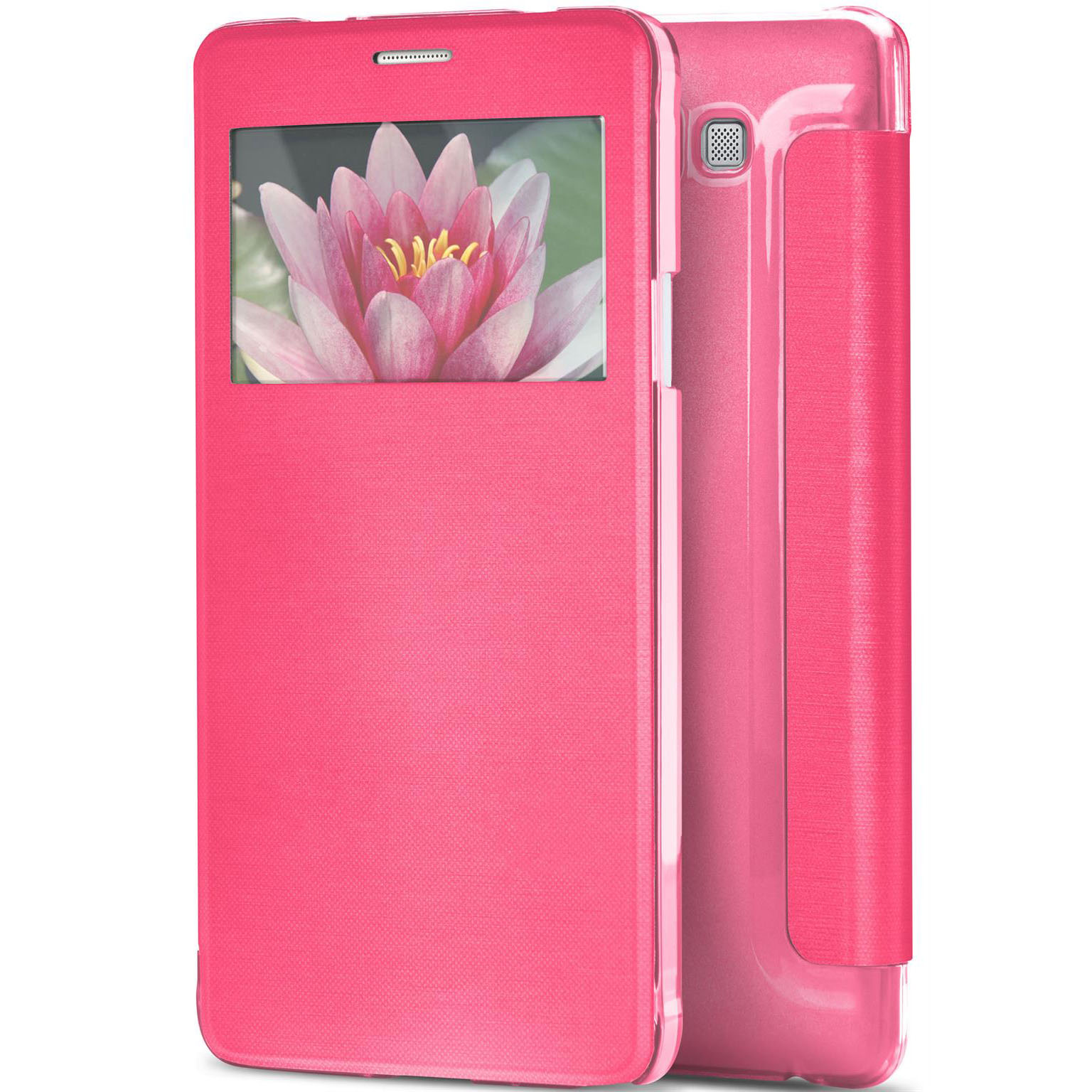 moex Focus Case für Samsung Galaxy A5 (2015) – Klapphülle mit Sichtfenster – Handytasche mit Rundumschutz – Weiteres Produktbild 1 moex Focus Case für Samsung Galaxy A5 (2015) – Klapphülle mit Sichtfenster – Handytasche mit Rundumschutz – Weiteres Produktbild 1