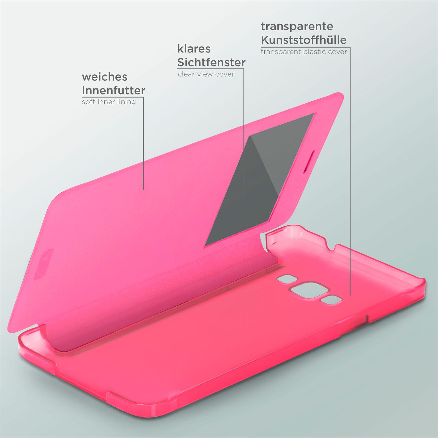 moex Focus Case für Samsung Galaxy A5 (2015) – Klapphülle mit Sichtfenster – Handytasche mit Rundumschutz – Weiteres Produktbild 4 moex Focus Case für Samsung Galaxy A5 (2015) – Klapphülle mit Sichtfenster – Handytasche mit Rundumschutz – Weiteres Produktbild 4