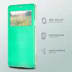 moex Focus Case für Samsung Galaxy Note 4 – Klapphülle mit Sichtfenster – Handytasche mit Rundumschutz – Weiteres Produktbild 2