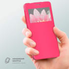 moex Focus Case für Samsung Galaxy Note 4 – Klapphülle mit Sichtfenster – Handytasche mit Rundumschutz – Produktbild 3