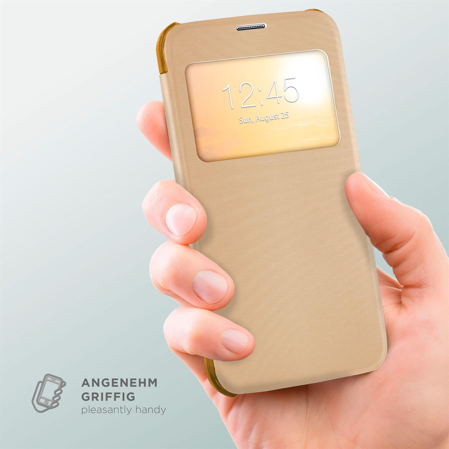 moex Focus Case für Samsung Galaxy S5 Neo – Klapphülle mit Sichtfenster – Handytasche mit Rundumschutz – Weiteres Produktbild 3 moex Focus Case für Samsung Galaxy S5 Neo – Klapphülle mit Sichtfenster – Handytasche mit Rundumschutz – Weiteres Produktbild 3