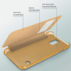 moex Focus Case für Samsung Galaxy S5 Neo – Klapphülle mit Sichtfenster – Handytasche mit Rundumschutz – Weiteres Produktbild 4