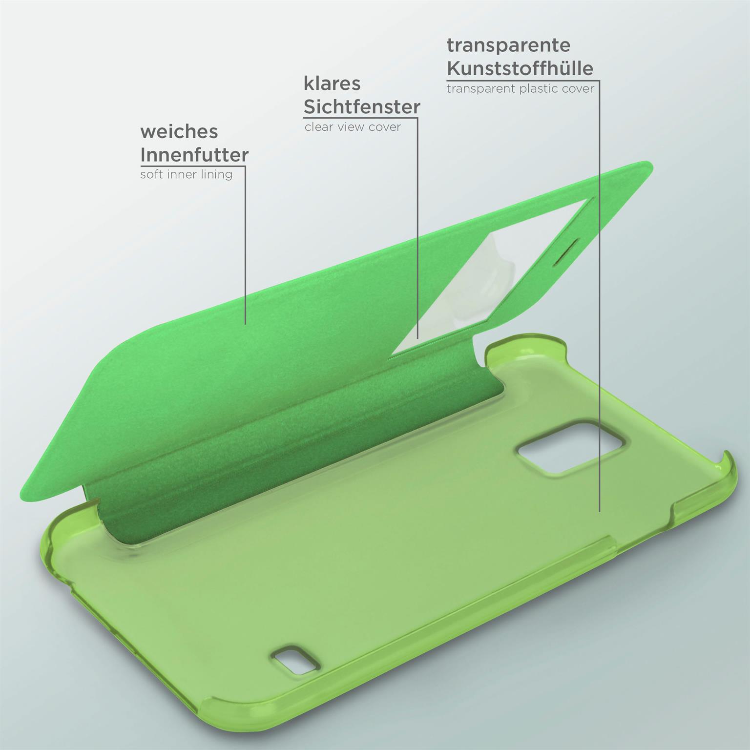 moex Focus Case für Samsung Galaxy S5 Neo – Klapphülle mit Sichtfenster – Handytasche mit Rundumschutz – Weiteres Produktbild 4 moex Focus Case für Samsung Galaxy S5 Neo – Klapphülle mit Sichtfenster – Handytasche mit Rundumschutz – Weiteres Produktbild 4