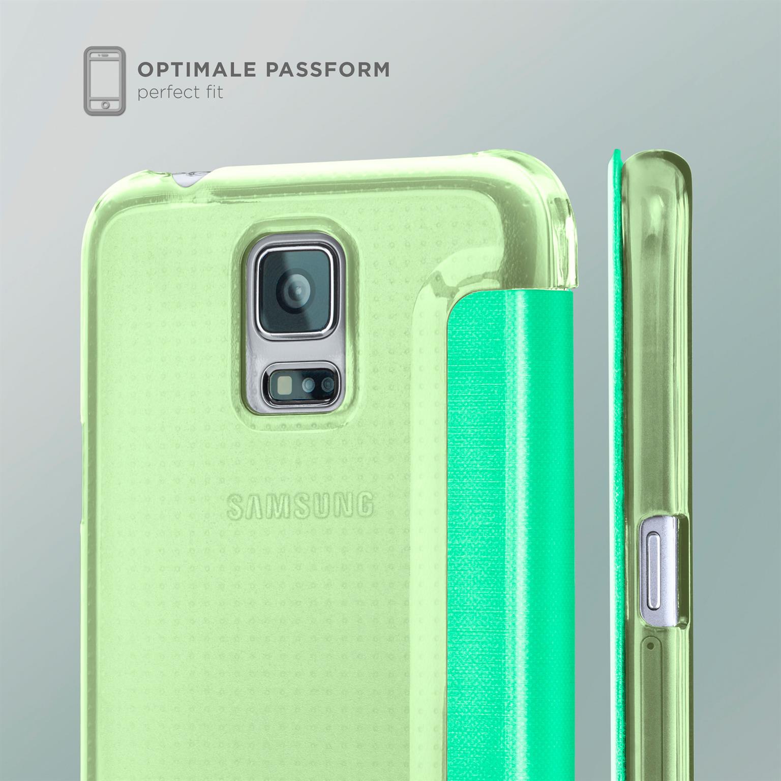 moex Focus Case für Samsung Galaxy S5 Neo – Klapphülle mit Sichtfenster – Handytasche mit Rundumschutz – Weiteres Produktbild 5 moex Focus Case für Samsung Galaxy S5 Neo – Klapphülle mit Sichtfenster – Handytasche mit Rundumschutz – Weiteres Produktbild 5