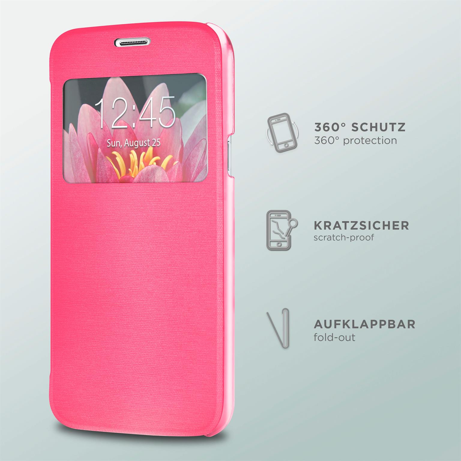 moex Focus Case für Samsung Galaxy S5 Neo – Klapphülle mit Sichtfenster – Handytasche mit Rundumschutz – Weiteres Produktbild 2 moex Focus Case für Samsung Galaxy S5 Neo – Klapphülle mit Sichtfenster – Handytasche mit Rundumschutz – Weiteres Produktbild 2