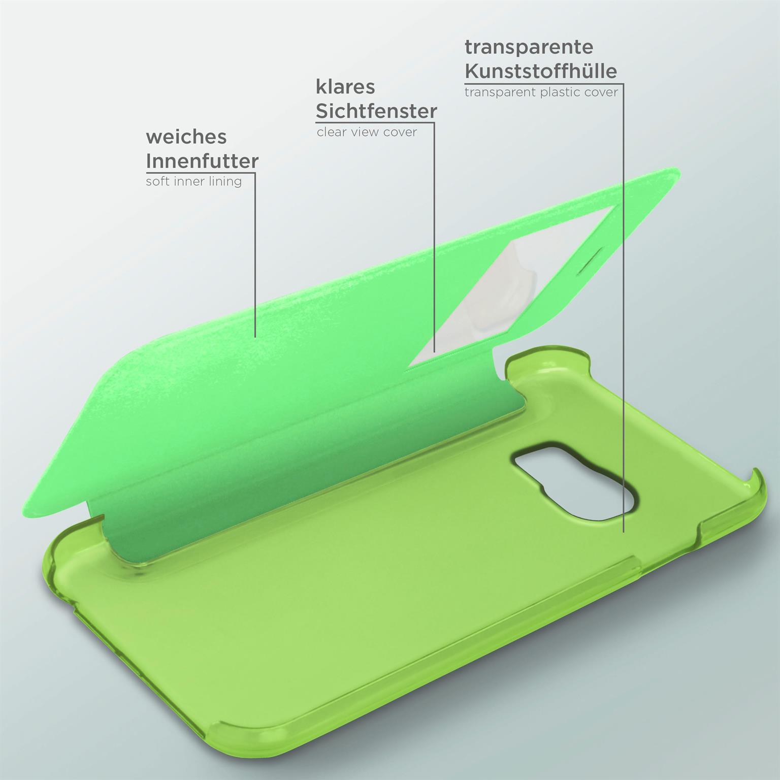 moex Focus Case für Samsung Galaxy S6 Edge – Klapphülle mit Sichtfenster – Handytasche mit Rundumschutz – Weiteres Produktbild 4 moex Focus Case für Samsung Galaxy S6 Edge – Klapphülle mit Sichtfenster – Handytasche mit Rundumschutz – Weiteres Produktbild 4