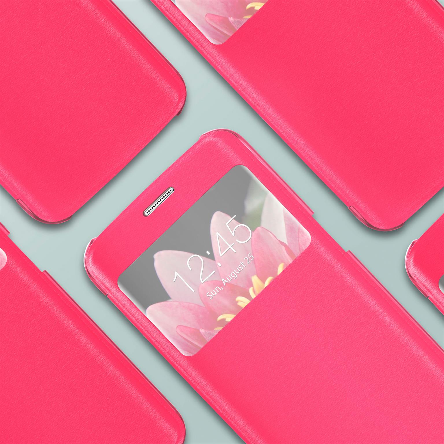 moex Focus Case für Samsung Galaxy S6 Edge – Klapphülle mit Sichtfenster – Handytasche mit Rundumschutz – Weiteres Produktbild 6 moex Focus Case für Samsung Galaxy S6 Edge – Klapphülle mit Sichtfenster – Handytasche mit Rundumschutz – Weiteres Produktbild 6