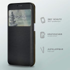 moex Focus Case für Samsung Galaxy S6 Edge – Klapphülle mit Sichtfenster – Handytasche mit Rundumschutz – Weiteres Produktbild 2