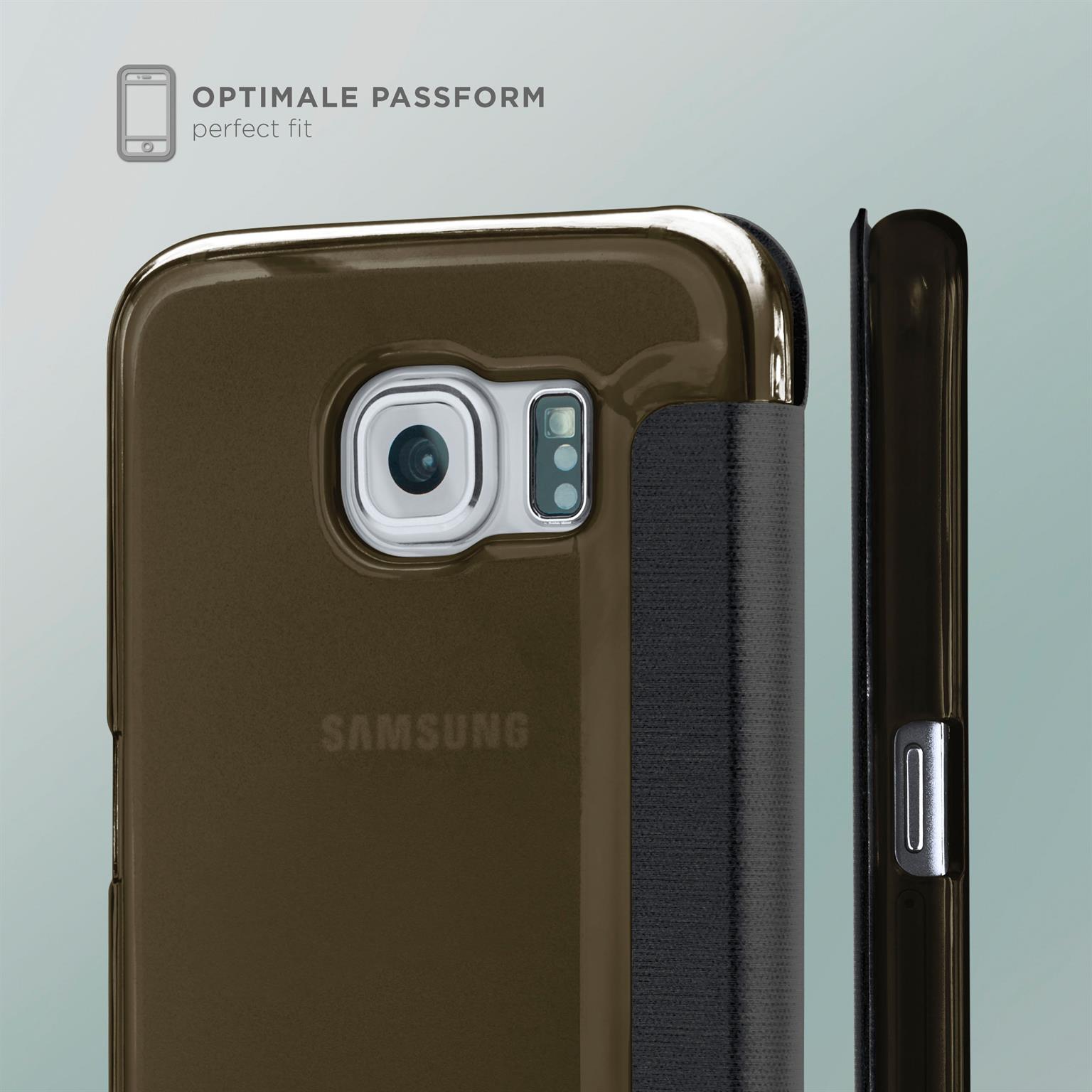 moex Focus Case für Samsung Galaxy S6 Edge – Klapphülle mit Sichtfenster – Handytasche mit Rundumschutz – Weiteres Produktbild 5 moex Focus Case für Samsung Galaxy S6 Edge – Klapphülle mit Sichtfenster – Handytasche mit Rundumschutz – Weiteres Produktbild 5