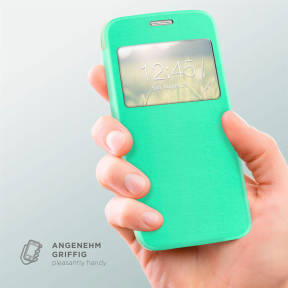 moex Focus Case für Samsung Galaxy S6 – Klapphülle mit Sichtfenster – Handytasche mit Rundumschutz – Weiteres Produktbild 3 moex Focus Case für Samsung Galaxy S6 – Klapphülle mit Sichtfenster – Handytasche mit Rundumschutz – Weiteres Produktbild 3