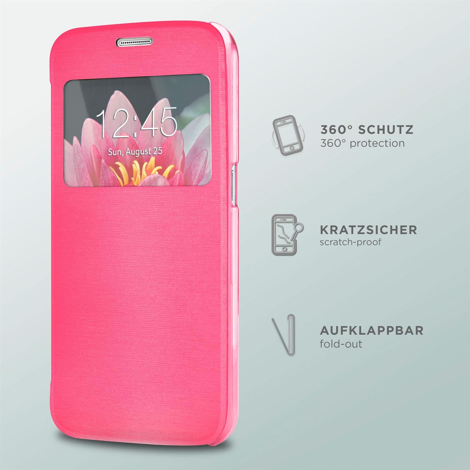 moex Focus Case für Samsung Galaxy S6 – Klapphülle mit Sichtfenster – Handytasche mit Rundumschutz – Weiteres Produktbild 2 moex Focus Case für Samsung Galaxy S6 – Klapphülle mit Sichtfenster – Handytasche mit Rundumschutz – Weiteres Produktbild 2