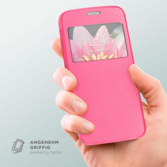 moex Focus Case für Samsung Galaxy S6 – Klapphülle mit Sichtfenster – Handytasche mit Rundumschutz – Weiteres Produktbild 3 moex Focus Case für Samsung Galaxy S6 – Klapphülle mit Sichtfenster – Handytasche mit Rundumschutz – Weiteres Produktbild 3