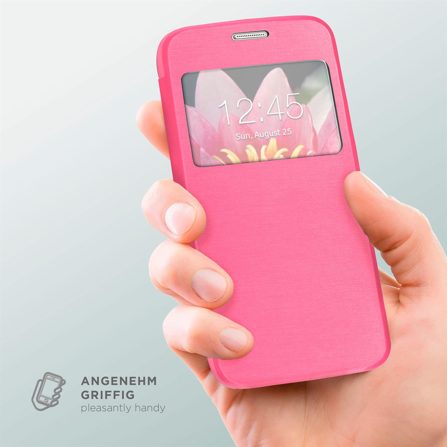 moex Focus Case für Samsung Galaxy S6 – Klapphülle mit Sichtfenster – Handytasche mit Rundumschutz – Weiteres Produktbild 3 moex Focus Case für Samsung Galaxy S6 – Klapphülle mit Sichtfenster – Handytasche mit Rundumschutz – Weiteres Produktbild 3