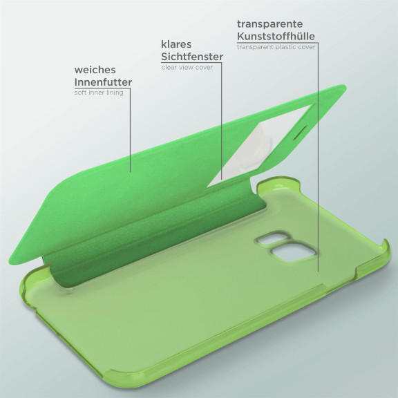 moex Focus Case für Samsung Galaxy S7 Edge – Klapphülle mit Sichtfenster – Handytasche mit Rundumschutz – Weiteres Produktbild 4 moex Focus Case für Samsung Galaxy S7 Edge – Klapphülle mit Sichtfenster – Handytasche mit Rundumschutz – Weiteres Produktbild 4